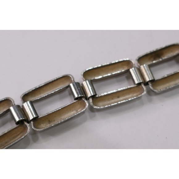 Rare VTG German 835 Silver Bracelet DRGM Deutsches Reichsgebrauchsmuster Mark - Picture 11 of 12